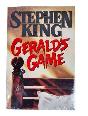 Stephen King Gerald's Game Vintage 1992 Hardcover New in Wrap